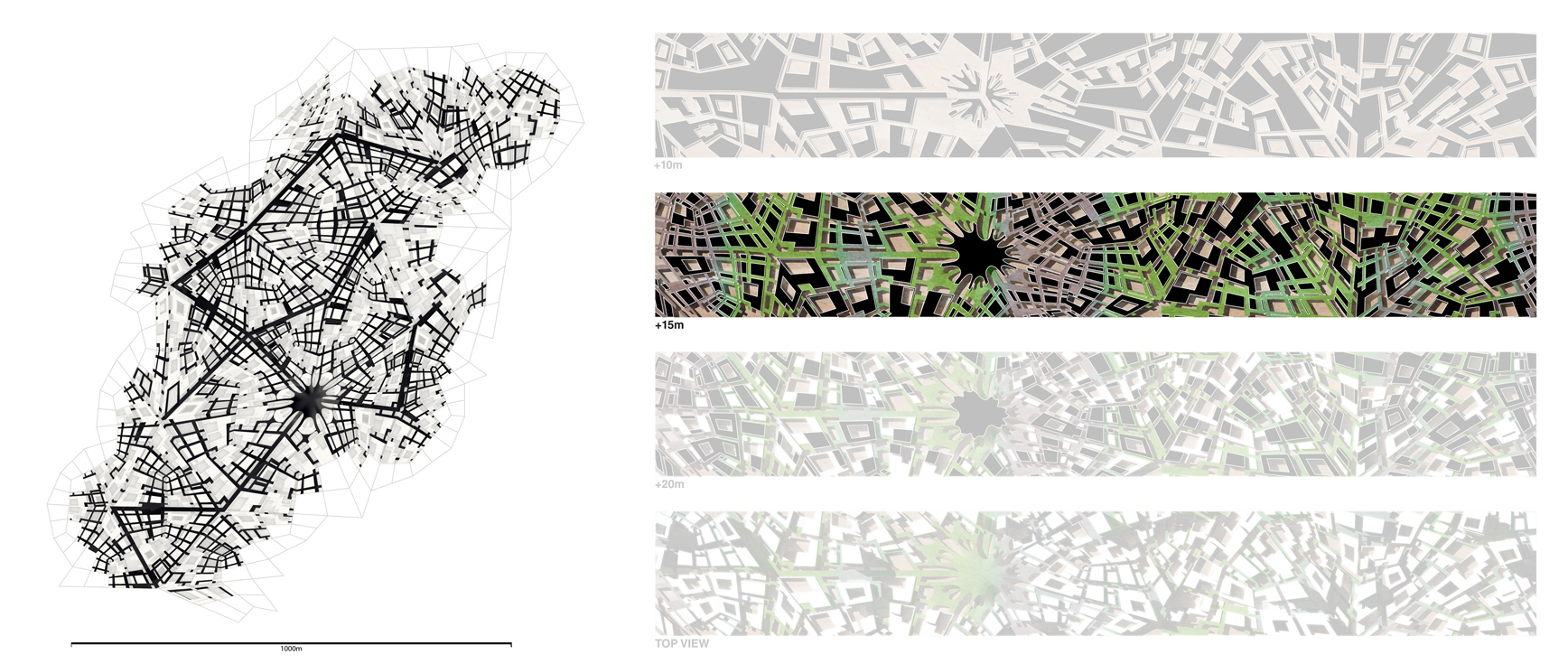 Emergent Pedestrian Network